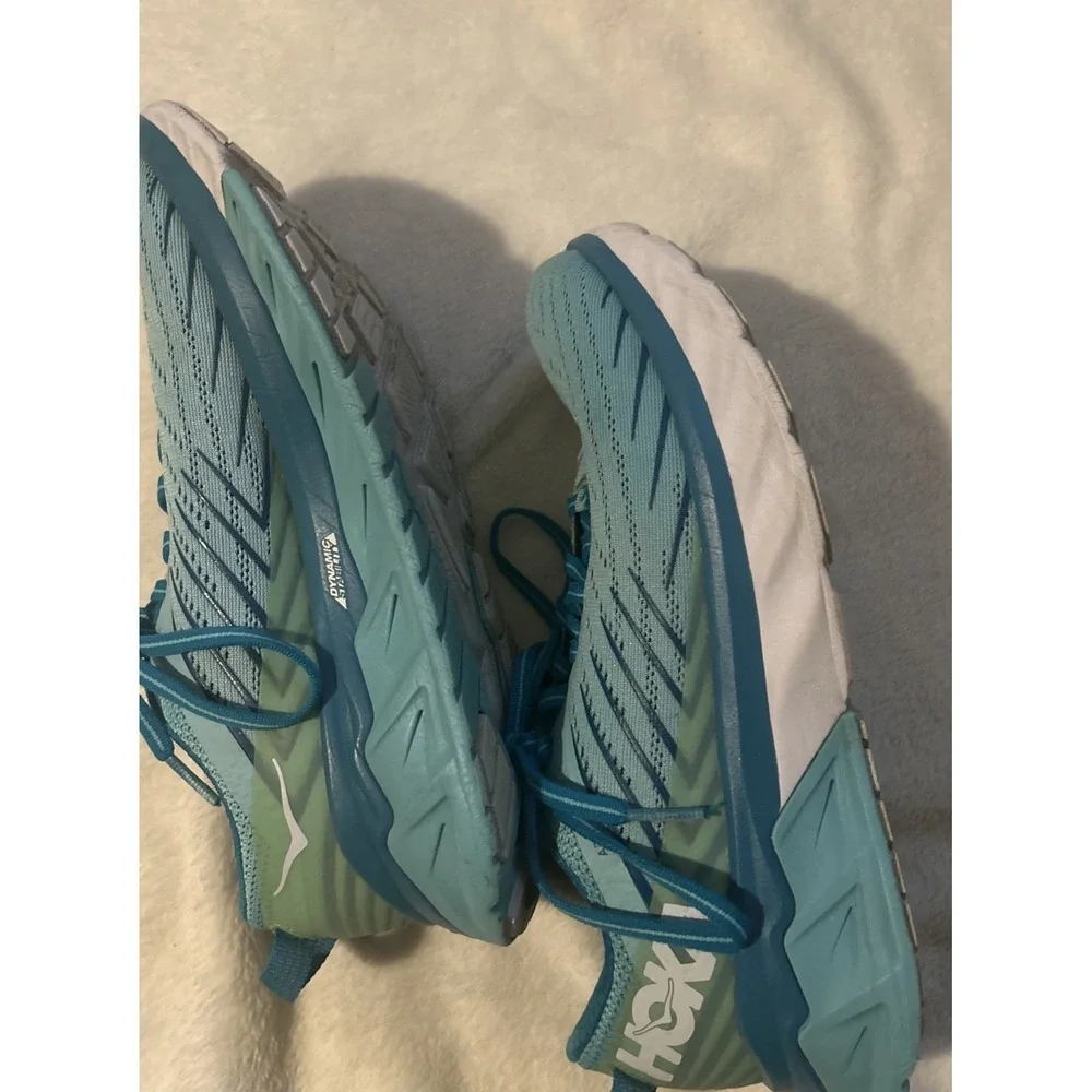 Hoka One One Arahi 4 Shoes Womens Size 6.5 Blue Teal Running Stability Support‎